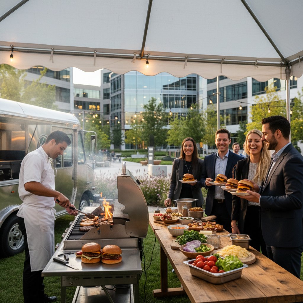 Backyard Burger Catering: Fresh, On-Site Grilling for Your Event